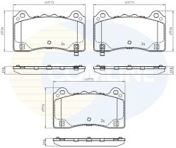 COMLINE CBP32424 - PASTILLAS FRENO