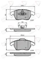 COMLINE ADB01224 - PASTILLAS FRENO