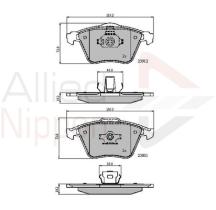 COMLINE ADB01607 - PASTILLAS FRENO