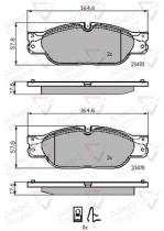 COMLINE ADB01704 - PASTILLAS FRENO