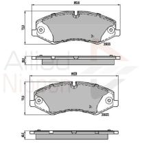 COMLINE ADB02030 - PASTILLAS FRENO