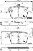 COMLINE ADB02156 - PASTILLAS FRENO