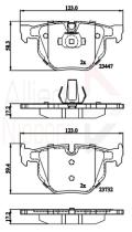 COMLINE ADB02295 - PASTILLAS FRENO