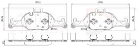 COMLINE ADB02363 - PASTILLAS FRENO