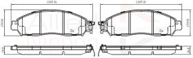 COMLINE ADB02420 - PASTILLAS FRENO