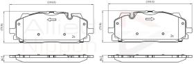 COMLINE ADB02443 - PASTILLAS FRENO