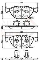 COMLINE ADB06000 - PASTILLAS FRENO