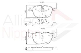 COMLINE ADB06003 - PASTILLAS FRENO