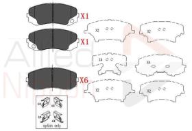 COMLINE ADB06079 - PASTILLAS FRENO