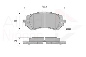 COMLINE ADB06112 - PASTILLAS FRENO