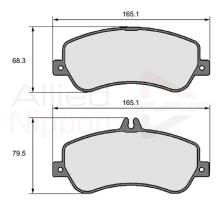 COMLINE ADB06138 - PASTILLAS FRENO