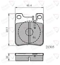 COMLINE ADB0702 - PASTILLAS FRENO