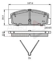 COMLINE ADB0986 - PASTILLAS FRENO