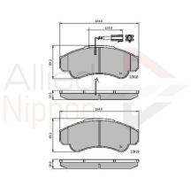 COMLINE ADB11041 - PASTILLAS FRENO