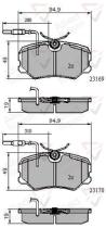 COMLINE ADB11098 - PASTILLAS FRENO