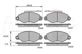 COMLINE ADB11107 - PASTILLAS FRENO