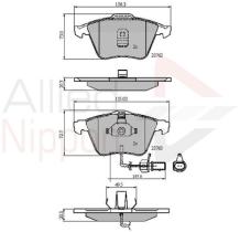 COMLINE ADB11200 - PASTILLAS FRENO