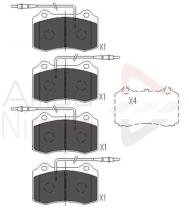 COMLINE ADB11227 - PASTILLAS FRENO