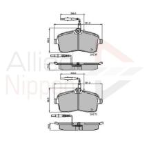 COMLINE ADB11250 - PASTILLAS FRENO