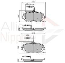 COMLINE ADB11251 - PASTILLAS FRENO