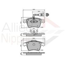 COMLINE ADB11311 - PASTILLAS FRENO