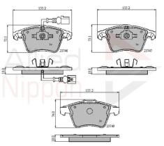 COMLINE ADB11312 - PASTILLAS FRENO