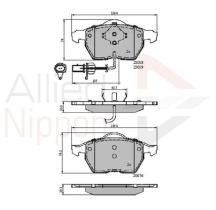 COMLINE ADB11542 - PASTILLAS FRENO