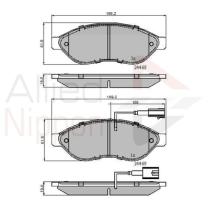 COMLINE ADB11589 - PASTILLAS FRENO