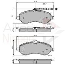 COMLINE ADB11621 - PASTILLAS FRENO