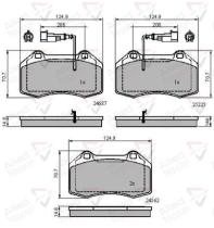 COMLINE ADB11703 - PASTILLAS FRENO