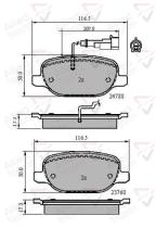 COMLINE ADB11769 - PASTILLAS FRENO