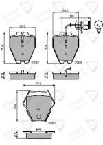 COMLINE ADB11770 - PASTILLAS FRENO