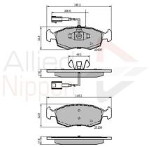 COMLINE ADB12044 - PASTILLAS FRENO