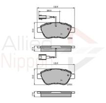 COMLINE ADB12047 - PASTILLAS FRENO