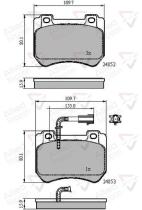 COMLINE ADB12102 - PASTILLAS FRENO