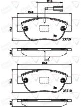 COMLINE ADB12140 - PASTILLAS FRENO