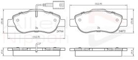 COMLINE ADB12392 - PASTILLAS FRENO