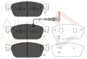 COMLINE ADB16002 - PASTILLAS FRENO