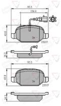 COMLINE ADB16013 - PASTILLAS FRENO