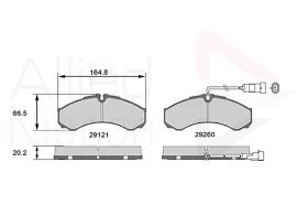 COMLINE ADB16031 - PASTILLAS FRENO