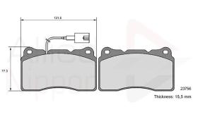 COMLINE ADB16050 - PASTILLAS FRENO