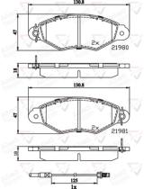 COMLINE ADB2485 - PASTILLAS FRENO