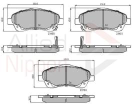 COMLINE ADB31140 - PASTILLAS FRENO