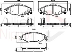 COMLINE ADB31152 - PASTILLAS FRENO