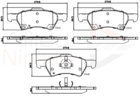 COMLINE ADB31163 - PASTILLAS FRENO