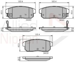 COMLINE ADB31283 - PASTILLAS FRENO