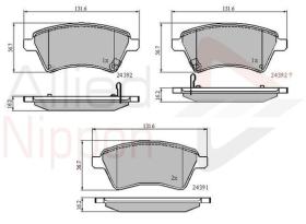 COMLINE ADB31513 - PASTILLAS FRENO