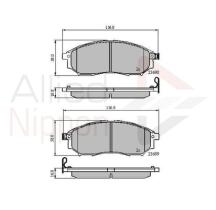 COMLINE ADB31524 - PASTILLAS FRENO