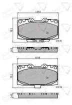 COMLINE ADB31614 - PASTILLAS FRENO