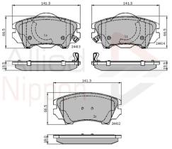 COMLINE ADB31680 - PASTILLAS FRENO